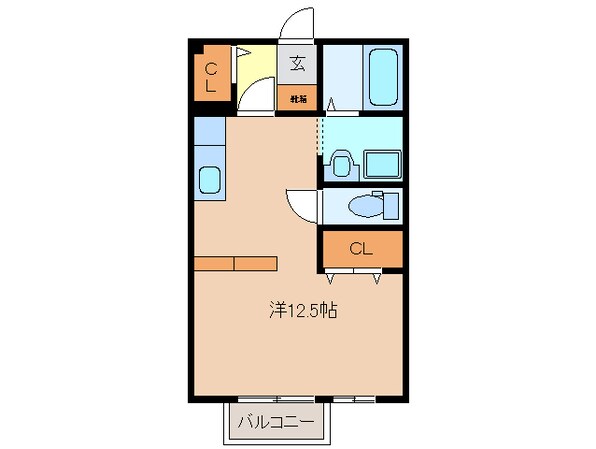 平田町駅 徒歩23分 1階の物件間取画像